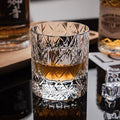 Edo Kiriko Hand-Cut Stellar Prism Crystal Whiskey Glass