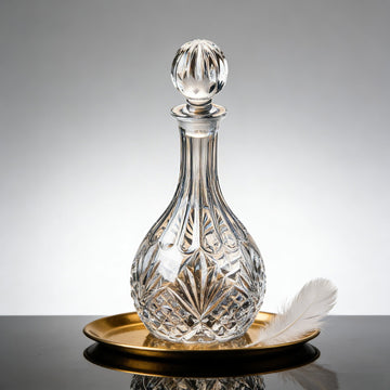 JR Aureole Crystal Whiskey Decanter