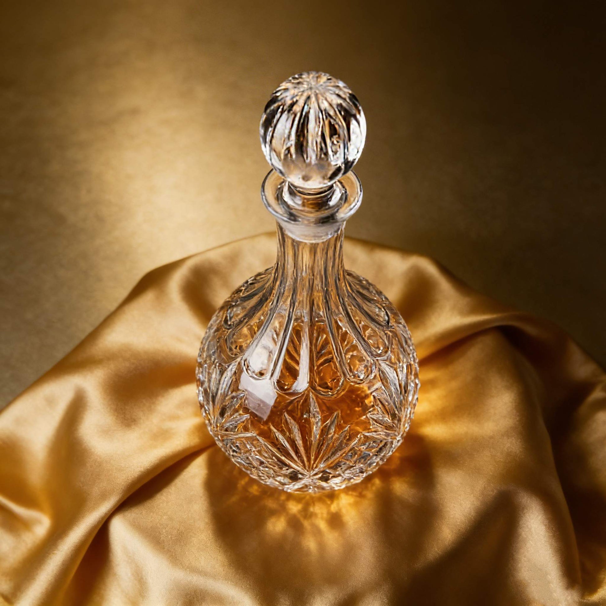 JR Aureole Crystal Whiskey Decanter