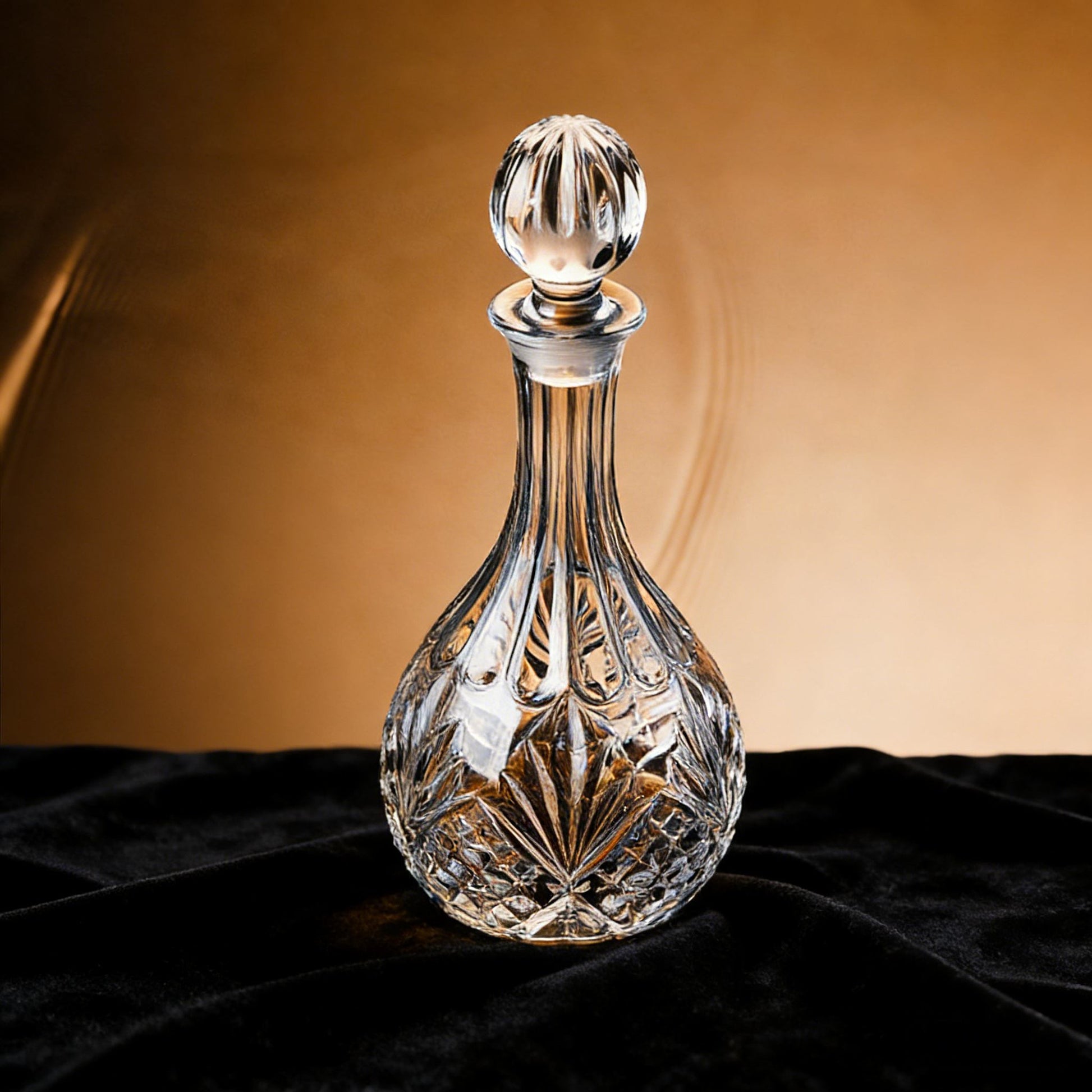 JR Aureole Crystal Whiskey Decanter