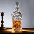 JR Beacon Crystal Whiskey Decanter