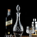 JR Carved Crystal Whiskey Bottle Collection