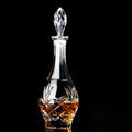 JR Carved Crystal Whiskey Bottle Collection