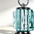 JR Crystal Rechargeable Accent Table Lamp – Emerald Green