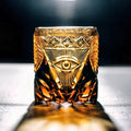 Edo Kiriko Angel's Eye Handcrafted Crystal Whiskey Glass