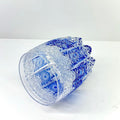 JR Edo Kiriko Hand-Cut Aureon Indigo Crystal Whiskey Glass