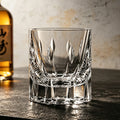 JR Edo Kiriko Hand-Cut Enmei Crystal Whiskey Glass