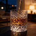 JR Edo Kiriko Hand-Cut Eryx Crystal Whiskey Glass