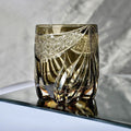 JR Edo Kiriko Hand-Cut Hayate Crystal Whiskey Glass