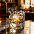 JR Edo Kiriko Hand-Cut Hoshikage Crystal Whiskey Glass