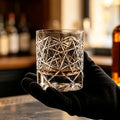 JR Edo Kiriko Hand-Cut Hoshikage Crystal Whiskey Glass