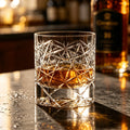 JR Edo Kiriko Hand-Cut Hoshikage Crystal Whiskey Glass