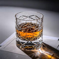 JR Edo Kiriko Hand-Cut Hoshikage Crystal Whiskey Glass
