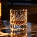 JR Edo Kiriko Hand-Cut Ibuki Crystal Whiskey Glass