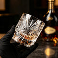 JR Edo Kiriko Hand-Cut K9 Kochō Crystal Whiskey Glass