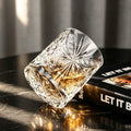 JR Edo Kiriko Hand-Cut K9 Kochō Crystal Whiskey Glass