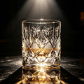 JR Edo Kiriko Hand-Cut Manten Crystal Whiskey Glass