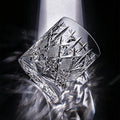 JR Edo Kiriko Hand-Cut Manten Crystal Whiskey Glass