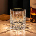 JR Edo Kiriko Hand-Cut Minori Crystal Whiskey Glass