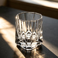 JR Edo Kiriko Hand-Cut Rikka Crystal Whiskey Glass