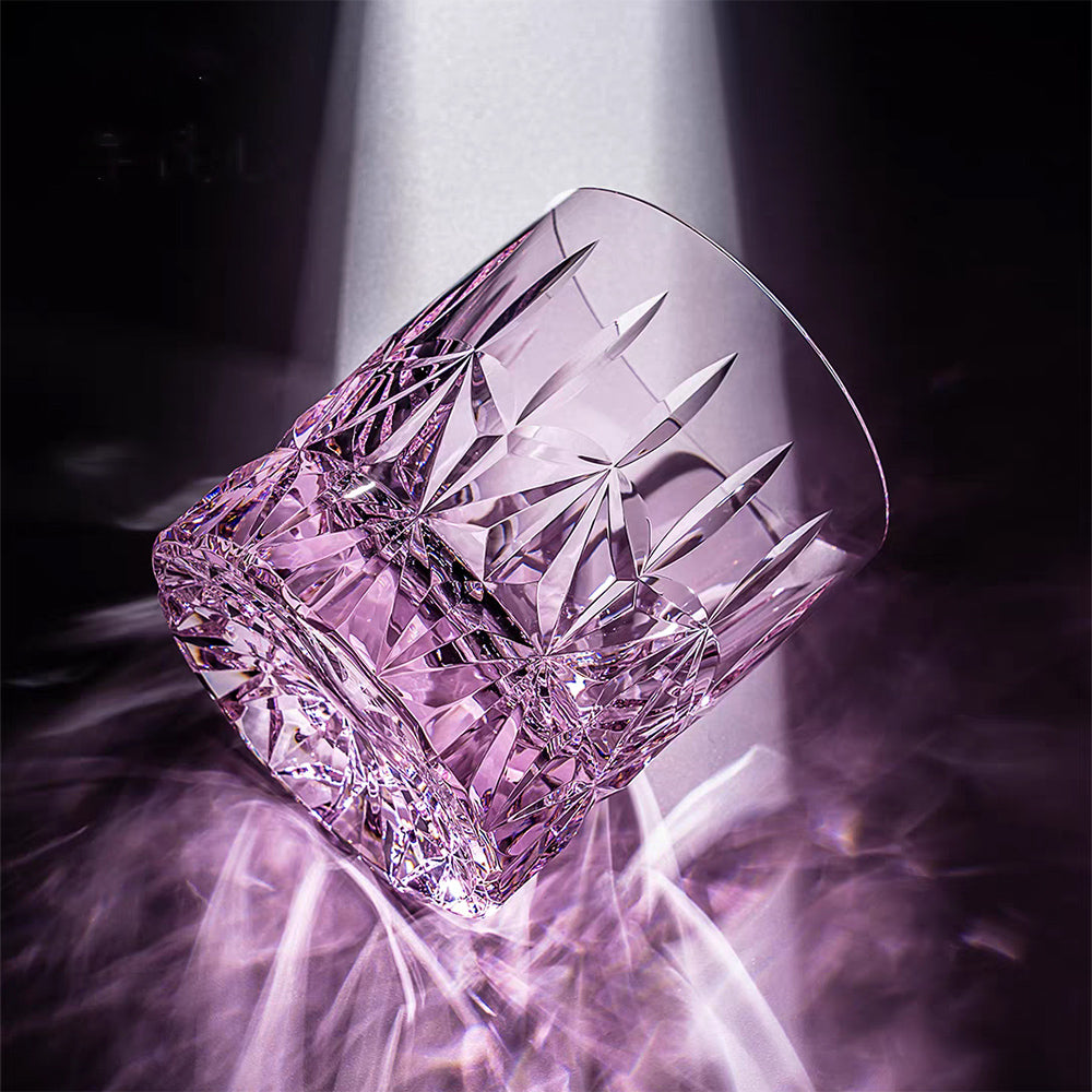 JR Edo Kiriko Hand-Cut Seijaku Crystal Whiskey Glass