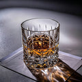 JR Edo Kiriko Hand-Cut Seijaku Crystal Whiskey Glass