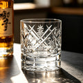 JR Edo Kiriko Hand-Cut Seiza Crystal Whiskey Glass