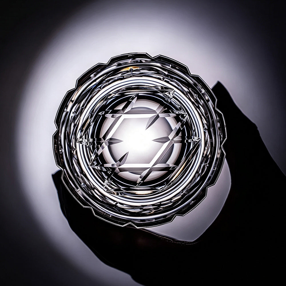 JR Edo Kiriko Hand-Cut Seiza Crystal Whiskey Glass