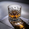 JR Edo Kiriko Hand-Cut Seiza Crystal Whiskey Glass