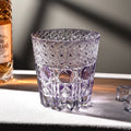 JR Edo Kiriko Hand-Cut Shiko Crystal Whiskey Glass