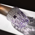JR Edo Kiriko Hand-Cut Shiko Crystal Whiskey Glass