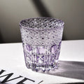 JR Edo Kiriko Hand-Cut Shiko Crystal Whiskey Glass