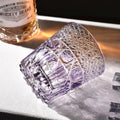 JR Edo Kiriko Hand-Cut Shiko Crystal Whiskey Glass