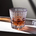 JR Edo Kiriko Hand-Cut Shiko Crystal Whiskey Glass