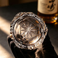 JR Edo Kiriko Hand-Cut Shinme Crystal Whiskey Glass