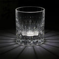 JR Edo Kiriko Hand-Cut Starburst Crystal Whiskey Glass