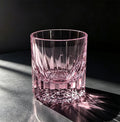 JR Edo Kiriko Hand-Cut Starburst Crystal Whiskey Glass