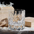 JR Edo Kiriko Hand-Cut Stellar Ascent Whiskey Glass