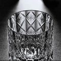 JR Edo Kiriko Hand-Cut Stellar Prism Crystal Whiskey Glass