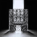 JR Edo Kiriko Hand-Cut Stellar Prism Crystal Whiskey Glass