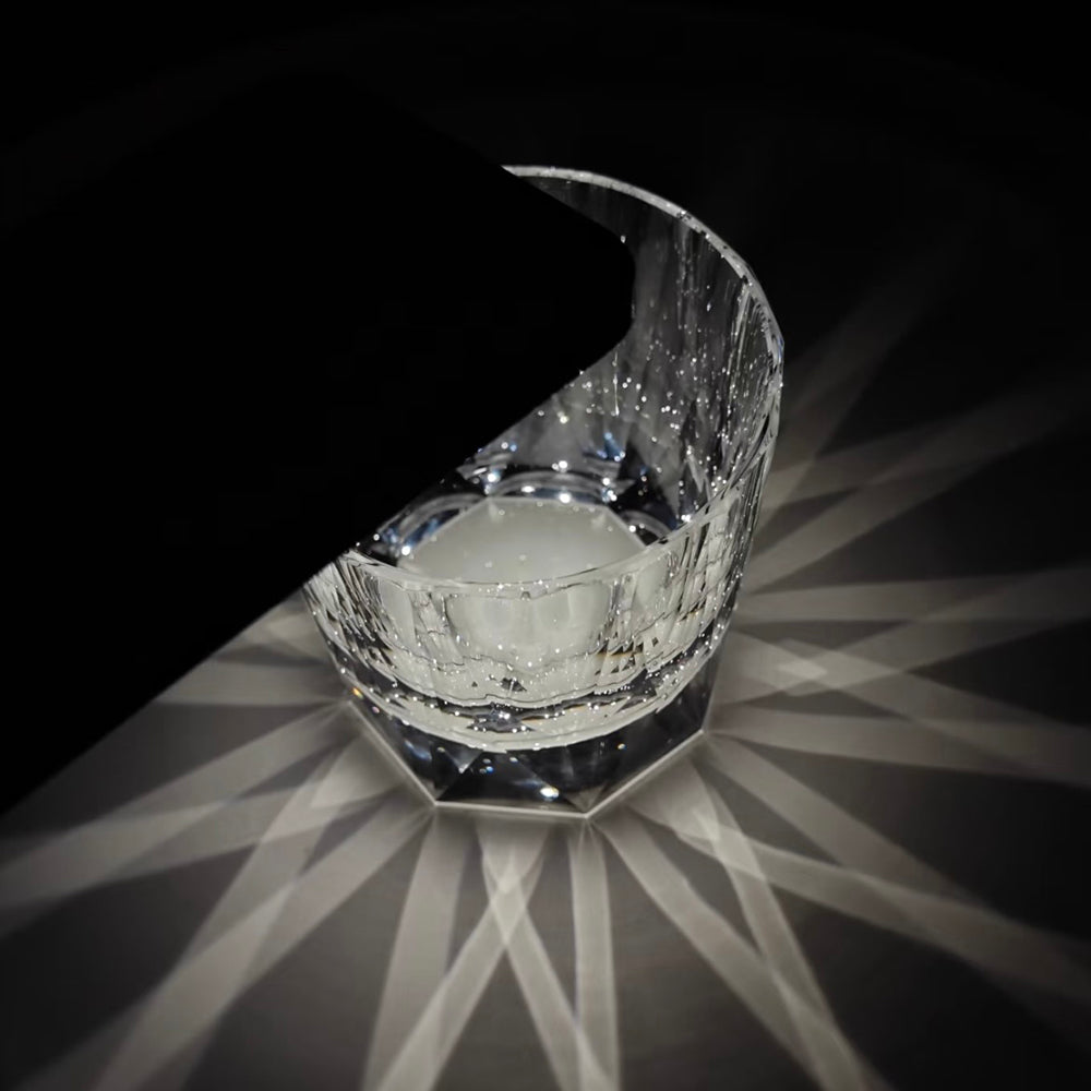 JR Edo Kiriko Hand-Cut Tōge Crystal Whiskey Glass