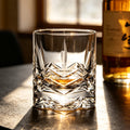 JR Edo Kiriko Hand-Cut Tsurara Crystal Whiskey Glass
