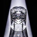 JR Edo Kiriko Hand-Cut Tsurara Crystal Whiskey Glass