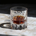 JR Edo Kiriko Hand-Cut Tsurugi K9 Crystal Whiskey Glass