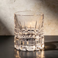 JR Edo Kiriko Hand-Cut Virex Crystal Whiskey Glass