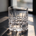 JR Edo Kiriko Hand-Cut Virex Crystal Whiskey Glass