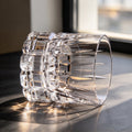 JR Edo Kiriko Hand-Cut Virex Crystal Whiskey Glass