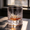 JR Edo Kiriko Hand-Cut Virex Crystal Whiskey Glass