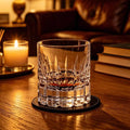 JR Edo Kiriko Hand-Cut Virex Crystal Whiskey Glass