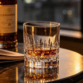 JR Edo Kiriko Hand-Cut Virex Crystal Whiskey Glass